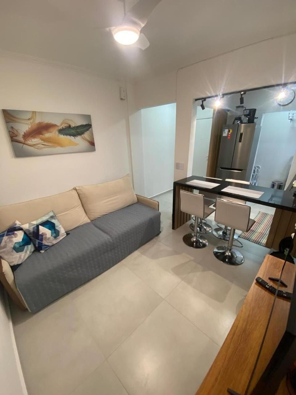 Canto Forte- Suite C/Varanda - Ate 5 Hospedes- Garagem - Wi Fi E 200 Metros Da Praia, 50 Metros Da Av Gastronomica Da Pg Praia Grande  Ngoại thất bức ảnh
